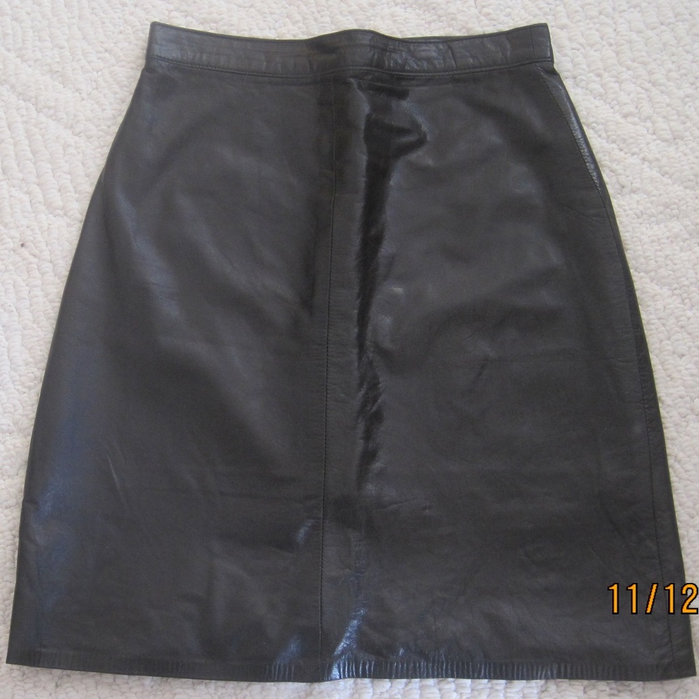 Genuine Leather skirt